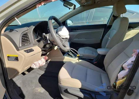 2018 Hyundai Elantra Sel from USA, damaged, VIN 5NPD84LFXJH311425